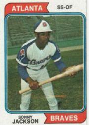 1974 Topps Baseball Cards      591     Sonny Jackson